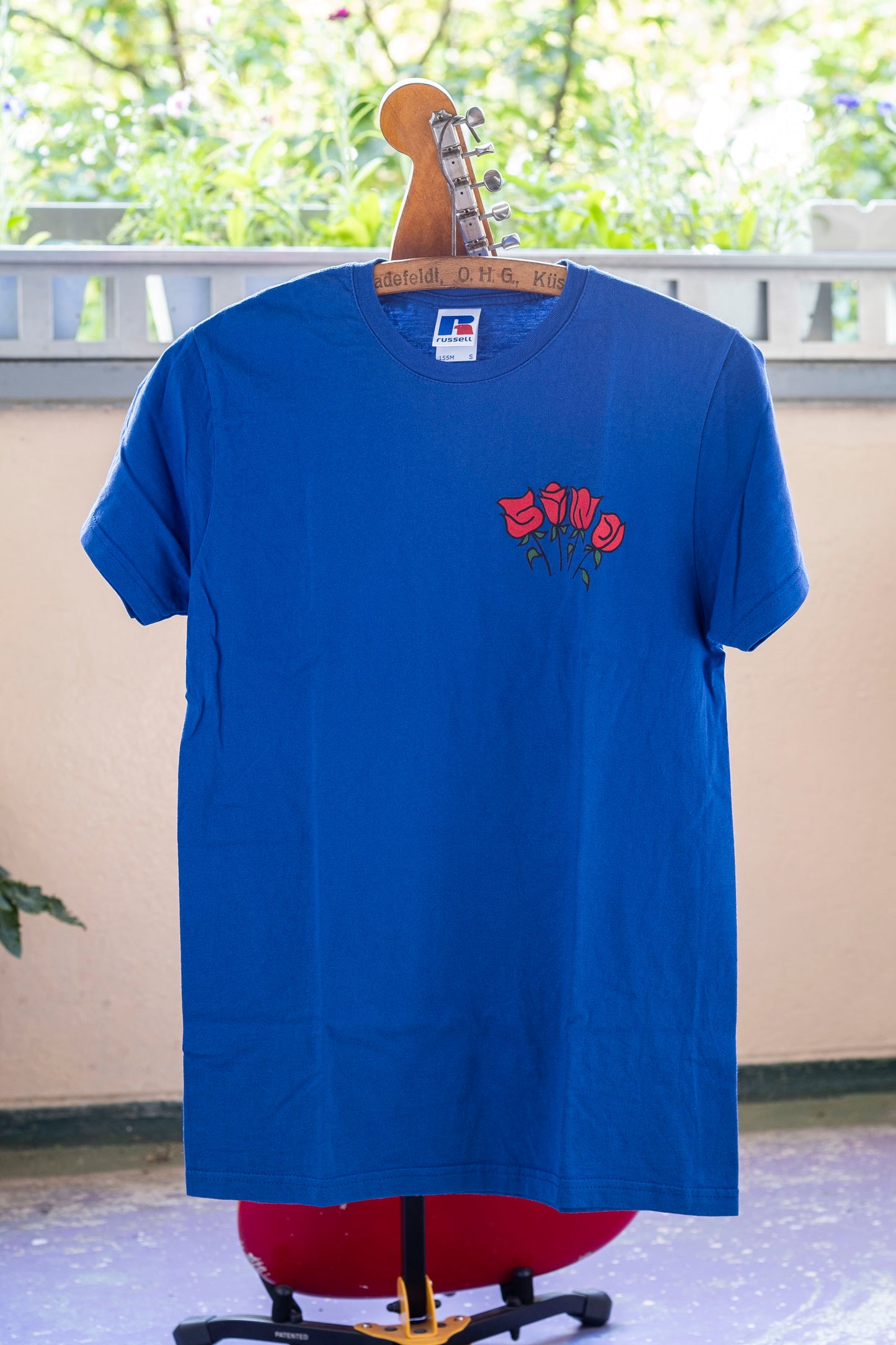 Shirt Rose - blau
